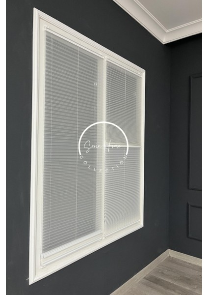 Gece Gündüz Katlanabilir Beyaz Çiftli Plise Perde, Cam Balkon Perdeleri, Pvc Pencere Perdeleri
