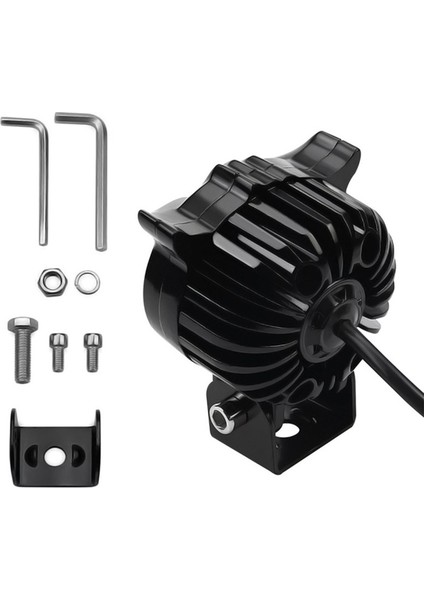 Offroad Sis Lambası Baykuş Tip Beyaz-Amber Çakarsız 40W 12-30V Adet