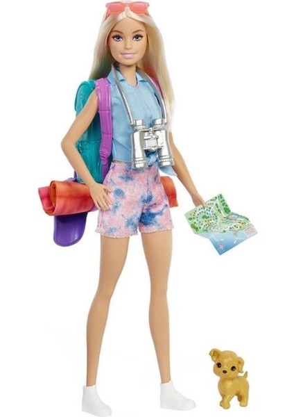 Nessiworld Barbie Kampa Gidiyor Oyun Seti HDF73