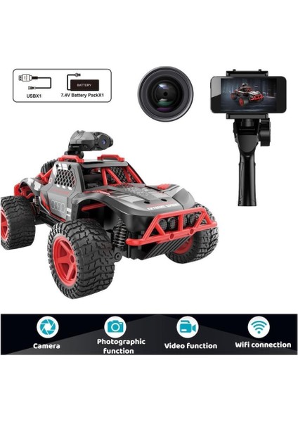 Nessiworld SYR-666-764WA Kumandalı Şarjlı Kameralı Off Road Araba -Vardem Oyuncak fiyatları