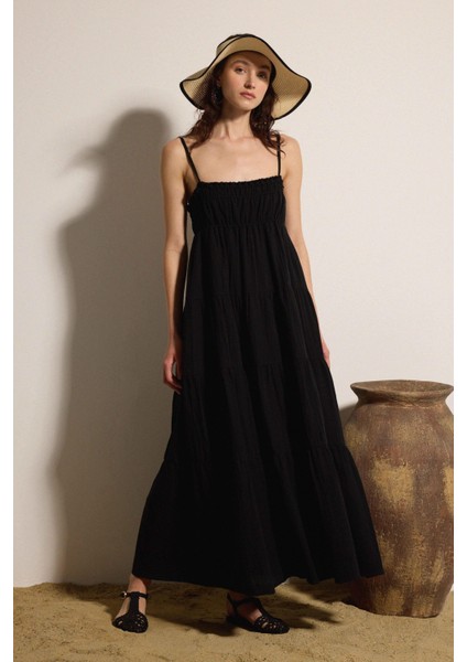 Askılı Maxi Elbise modelleri