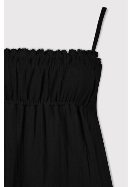 Askılı Maxi Elbise