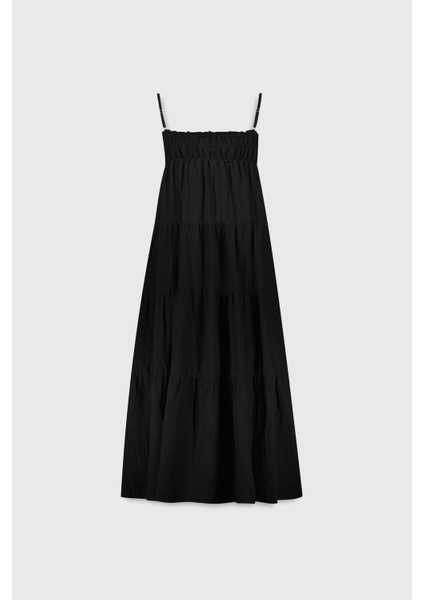 Askılı Maxi Elbise