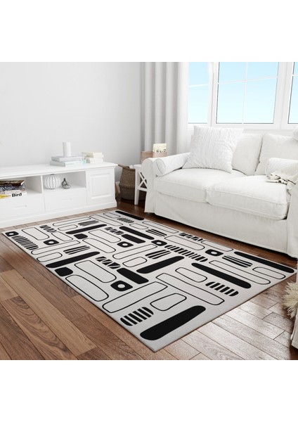 Dijital Baskı Yıkanabilir Kaymaz Taban Salon Halısı ve Yolluk