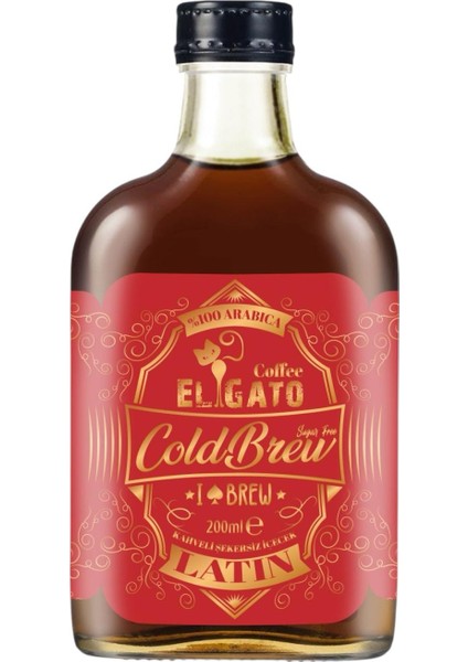El Gato Cold Brew Latin Fewer Cam 200 ml