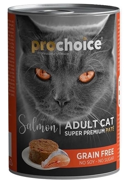 Pro Choice Adult Somonlu Yetişkin Konserve Kedi Maması 400 gr