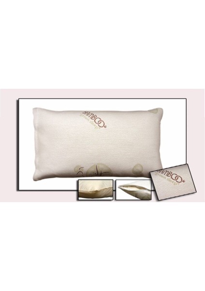 Bamboo Kumaşlı Ortopedik Visco Bambu Yastık