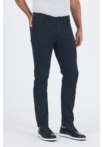 Koyu Antrasit Pamuklu 5 Cep Casual Slim Fit 5 Cep Pantolon 1003250318 fiyatları