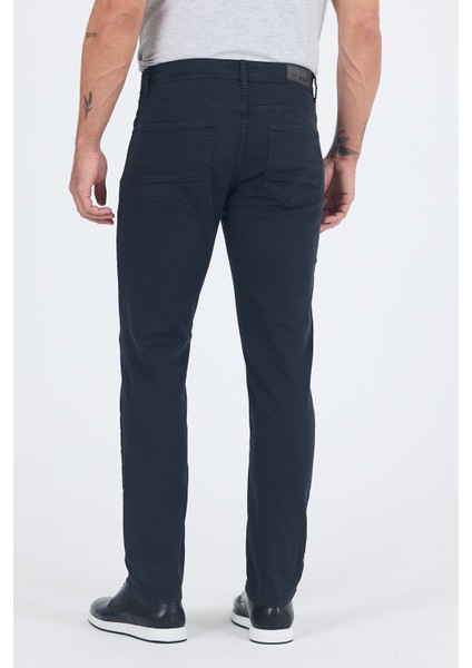 Koyu Antrasit Pamuklu 5 Cep Casual Slim Fit 5 Cep Pantolon 1003250318 fırsatları