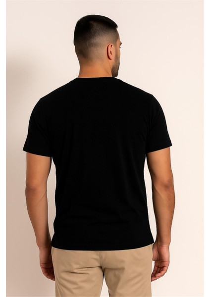 Bisiklet Yaka Tshirt Siyah Gant fırsatları
