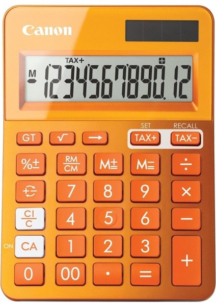 LS-123 K-Mor Hesap Makinesi Turuncu