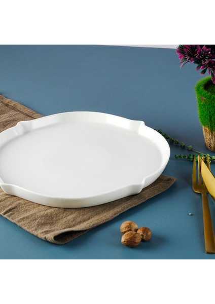 Lunar Yuvarlak Servis Tabağı 27 cm