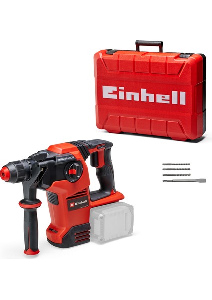 Professional Akülü Kırıcı Delici TP-HD 36/30 Li BL +4 – Solo Power X-Change (18 V, kömürsüz, 3.5 J, SDS-plus, pnömatik darbe mekanizması, D-tutma kolu, çanta) - 4513983