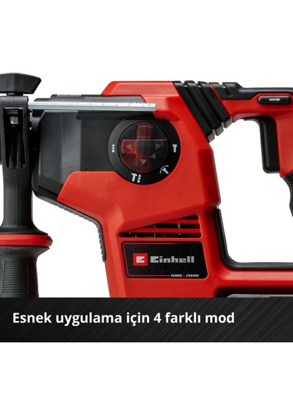 Professional Akülü Kırıcı Delici TP-HD 36/30 Li BL +4 – Solo Power X-Change (18 V, kömürsüz, 3.5 J, SDS-plus, pnömatik darbe mekanizması, D-tutma kolu, çanta) - 4513983