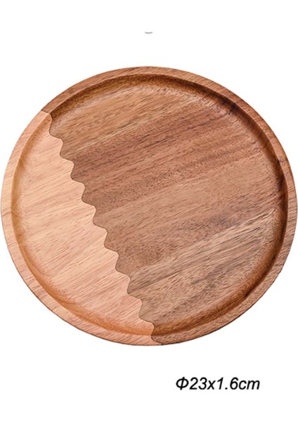 Akasya Yuvarlark Tabak Küçük Boy - 68923