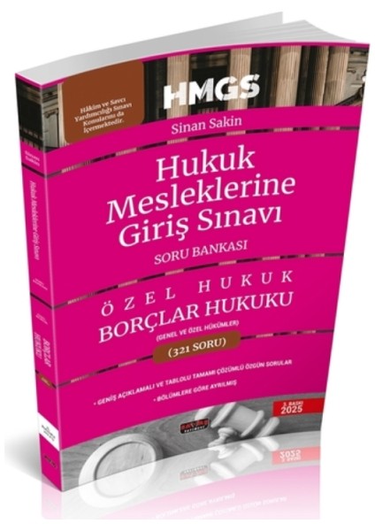Hmgs Borçlar Hukuku Genel ve Özel Hükümler Soru Bankası