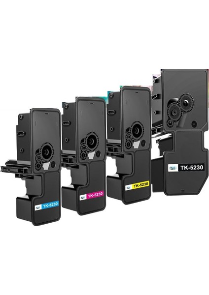 TK-5230 (TK5230) 4 Renk Toner Seti Kyocera Ecosys M5521CDN / Kyocera Ecosys M5521CDW Uyumlu