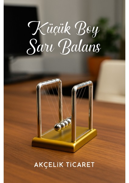Küçük Boy Sarı Balans
