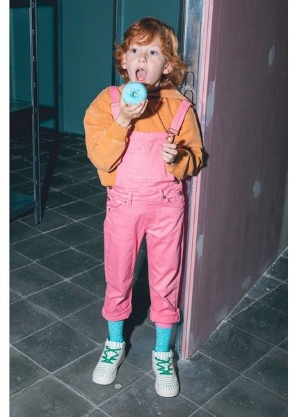 Eat My Socks - Çocuk Joe Donut Mavi Çorap