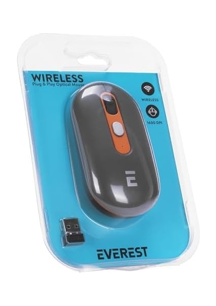 SMW-444 USB Gümüş Bluetooth ve 2.4ghz Optik Wireless Mouse