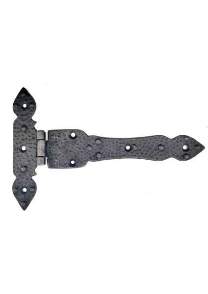 Antika Tarz Dekoratif Pirinç Kuyruklu Düğmeli Menteşe No3 - 155X240 mm Oksit