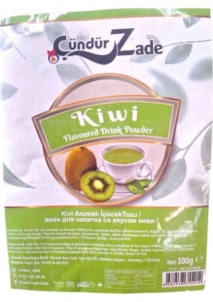 Kivi Çayı 300 gr ( Toz ) modelleri