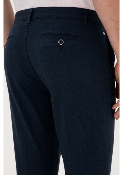 Erkek Lacivert Pantolon (Kanvas-Chino) 50300476-VR033