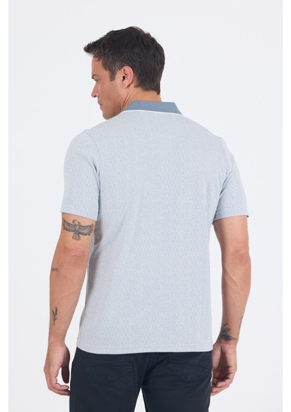 Gri Kısa Kol Polo Yaka Cepli Classic Standart Beden Tişört 1011250171 indirimleri