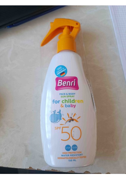 Face Body Sun Spray For Children Baby