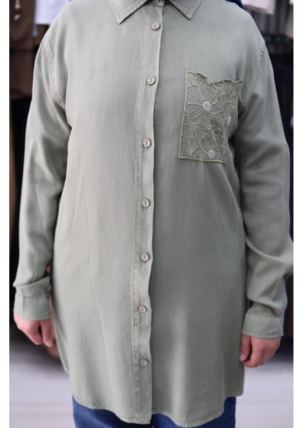 Dügmeli Ince Kot Yazlık Gömlek