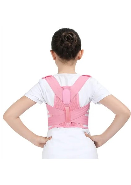 Ayarlanabilir Çocuklar Pekür Düzeltici Geri Destek Kemeri Çocuklar Ortopedik Korse Çocuklar Için Omurga Sırt Lomber Omuz Dişleri Sağlık Renk: Pembe/boyut: S (Yurt Dışından)