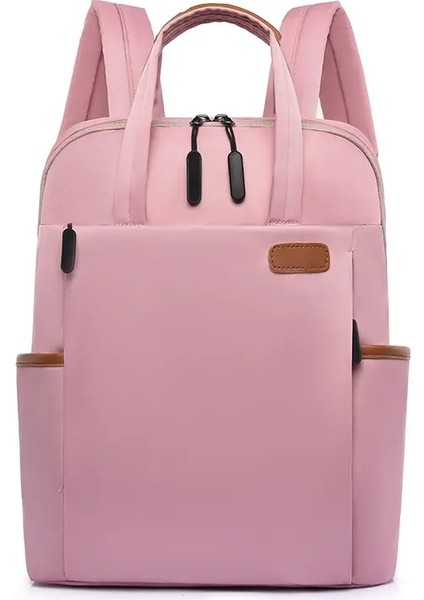 Çok Fonksiyonlu Seyahat Çantası Oxford Büyük Kapasiteli Kolej Öğrenci Kadınlar Sırt Çantası Moda Çantası Seyahat Su Geçirmez Iş Sırt Çantası Renk: Pembe (Yurt Dışından)