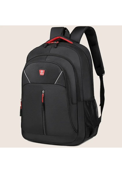 Erkek Sırt Çantası Çok Fonksiyonlu 15 Inç Iş Dizüstü Bilgisayar Sırt Çantası Su Geçirmez Sırt Çantası Erkek Sırt Çantası Gündelik Çanta Renk: Kırmızı (Yurt Dışından)