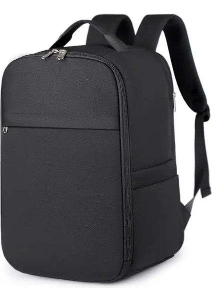 Erkekler El Bagaj Sırt Çantası 40X20X25 Kabin Çantası Hafif Uçak Taşıma Seyahat Sırt Çantası Su Geçirmez Dizüstü Dizüstü Taşıma Renk: Siyah (Yurt Dışından)