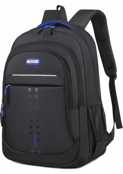 Erkek ve Kadınlar Sırt Çantası Oxford Su Geçirmez Sırt Çantası Işletme Bilgisayar Çantası Eğlenceli Seyahat Sırt Çantası Lisesi Öğrenci Sırt Çantası Renk: Mavi (Yurt Dışından)