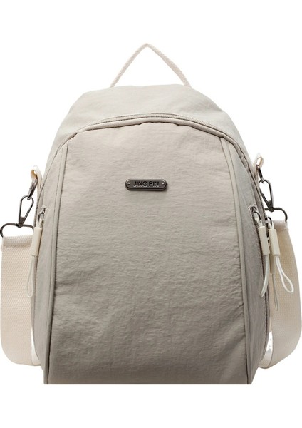 Büyük Kapasiteli Yeni Kadın Çantası, Seyahat Çantası, Hafif ve Rahat Unisex Omuz/el Tipi Çok Işlevli Sırt Çantası. Renk: Beyaz/boyut: 12 Inç (Yurt Dışından)