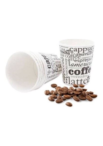 100 Adet Karton Bardak 7oz modelleri