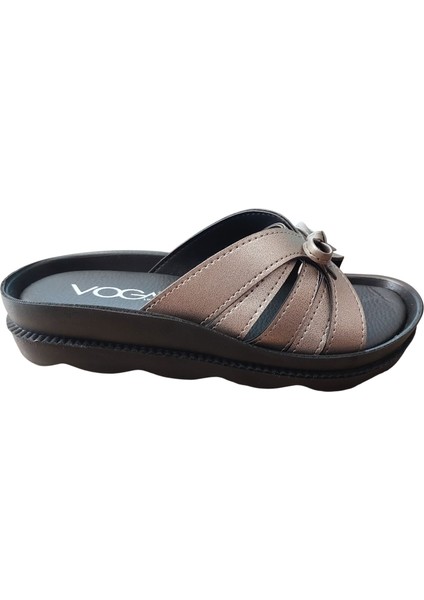 1708 Platin Comfort Casual Anatomik Günlük Terlik