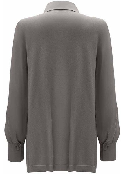 Düğme Detaylı Cupro Gömlek fiyatları