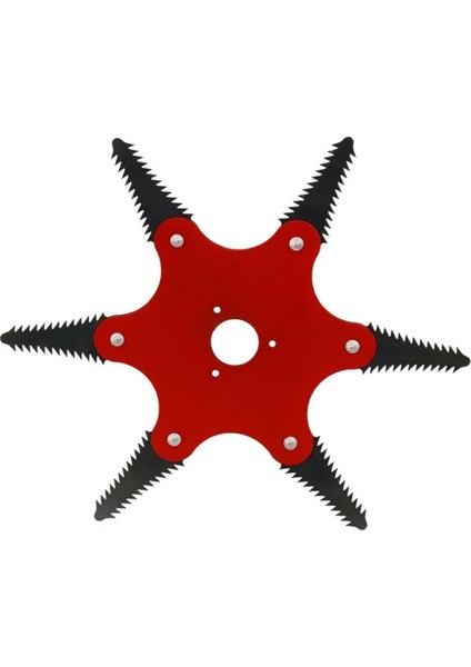 Benzinli Tırpan Metal Çim Çayır Biçme Kesme Aparatı 6 Kollu Testere Dişli Ahtapot Bıçak Başlığı fırsatları