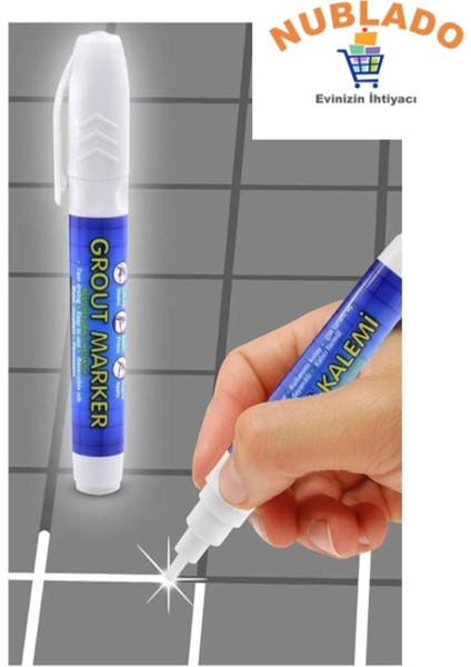 Fayans Derz Kalemi Beyaz 2 Li Set indirimleri