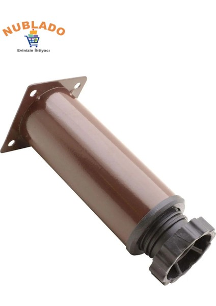 Metal 12 cm Ayarlanabilir Kahverengi Mobilya Kanepe Koltuk Baza Destek Ayağı Ayakları modelleri