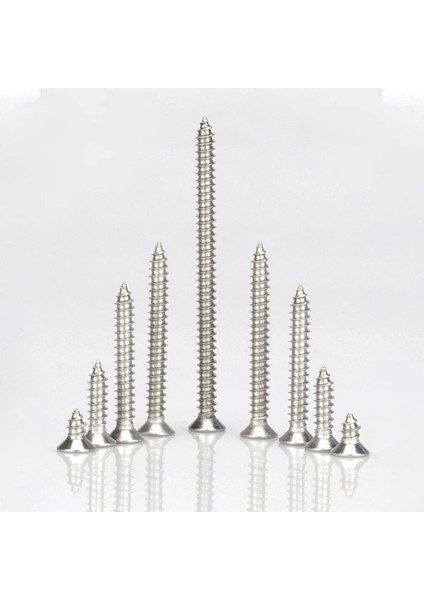 Sunta Vidası 4X30 mm 100 Adet +Pz2 50MM Sivri Uçlu Ahşap Tahta Ağaç Mobilya Ayak Kulp Vidası fırsatları