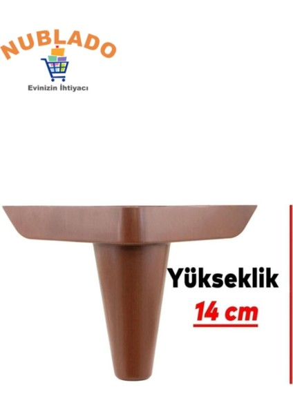 Lüks Mobilya Kanepe Koltuk Tv Ünitesi Baza Yükseltici Ayağı Ayakları 14 cm Ahşap Desenli Ayak fırsatları