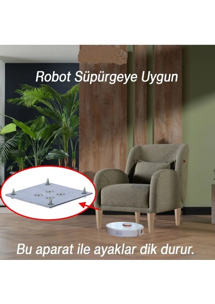 Ahşap Ayak 4 Adet 25 cm Kare Bağlantı Aparatı Dahil Mobilya Koltuk Kanepe Sehpa Masa Ayağı Ayakları. modelleri