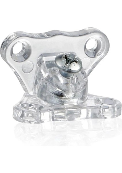 Açılı T Bağlantı Çektirme Şeffaf Plastik Köşe Birleştirme Kelebek (10 Adet). fiyatları