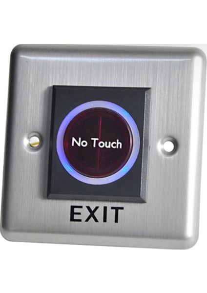 No Touch Temassız Çıkış Butonu – Paslanmaz Metal Duvar Tipi Exit Switch fiyatları