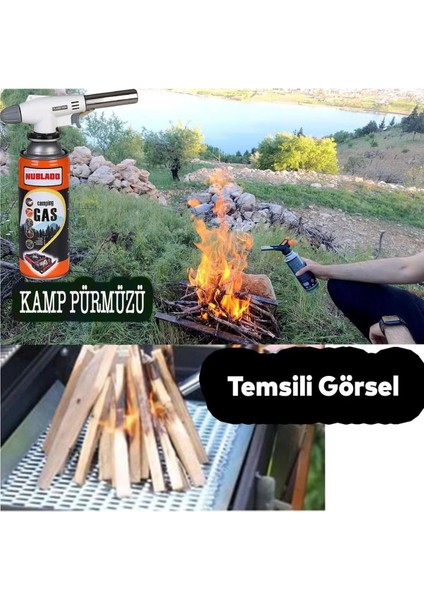 Çakmaklı Pürmüz 400ML Piknik Kamp Mangal Mutfak Ateş Tutuşturucu Yedek Kartuşu Kamp Gazı 2 Adet modelleri