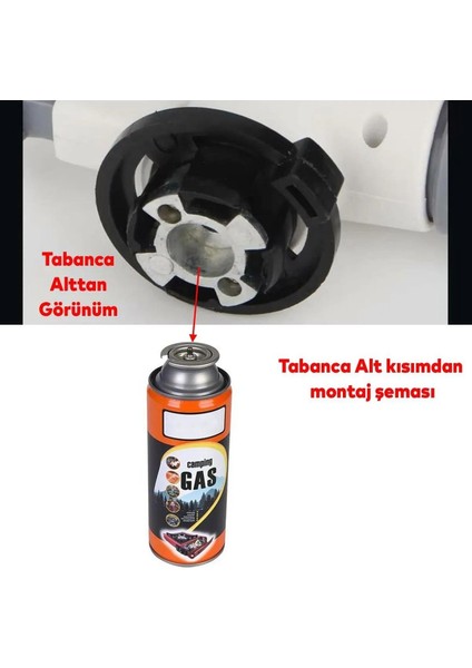 Çakmaklı Pürmüz 400ML Piknik Kamp Mangal Mutfak Ateş Tutuşturucu Yedek Kartuşu Kamp Gazı 2 Adet fırsatları