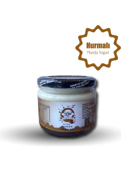 Hurmalı Manda Yoğurt (300 Gr)